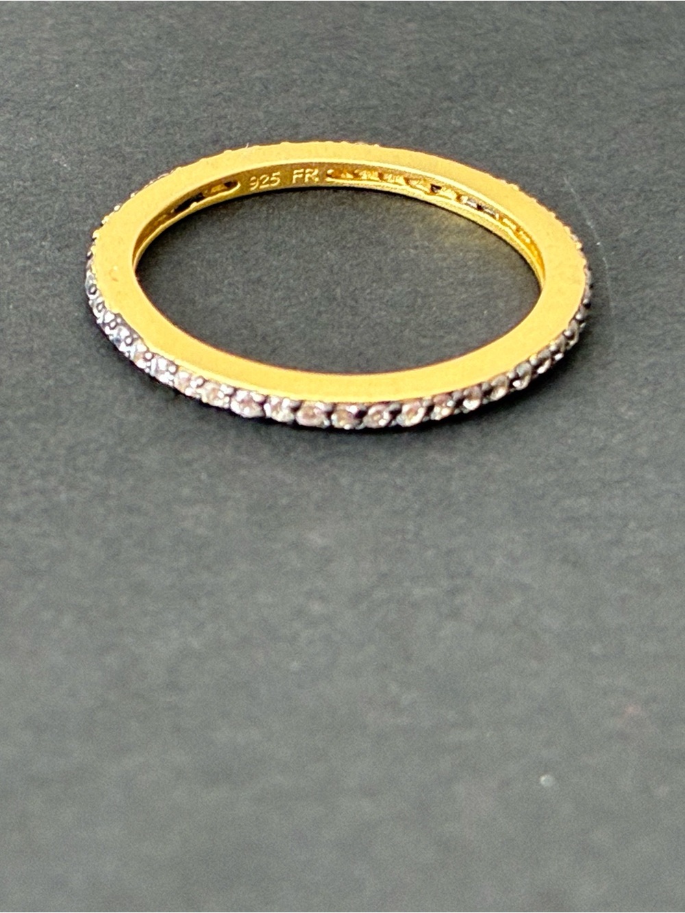 Freida Rothman Stacking Ring Sz 6.5 925 Sterling Silver